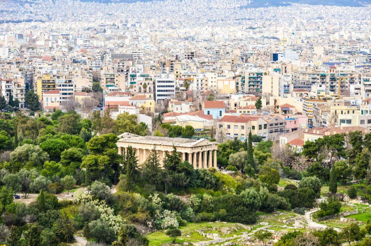 Athens Heart, Syntagma Metro Studio Buitenkant foto