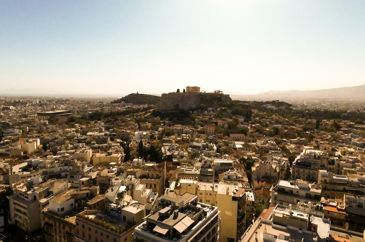 Athens Heart, Syntagma Metro Studio Buitenkant foto