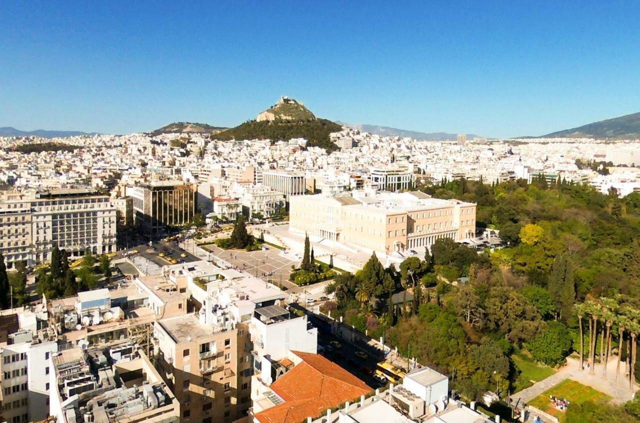 Athens Heart, Syntagma Metro Studio Buitenkant foto